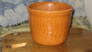 Vintage Roseville Orange Pottery Planter