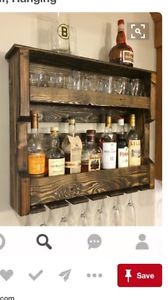 Whisky Pallet Bar Custom Built