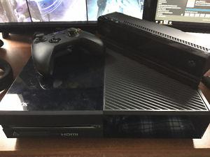 Xbox One with Controller and Kinect