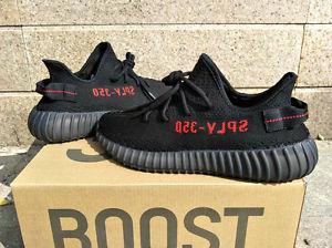 YEEZY BOOST 350 V2 REPS "BRED" SIZE 