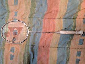Yonnex badminton racquet used 1 season