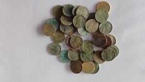 lot of 44 USA Wheat pennies