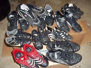 soccer shoes OUTDOOR + Shin pads Size 6