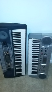 2 battery powered pianos