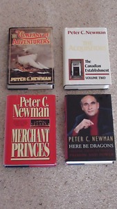 4 Peter C. Newman Books for sale