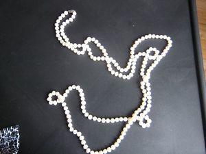 64 in freshwater pearl necklace