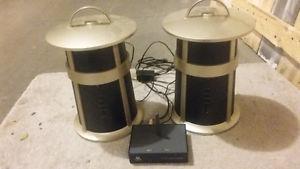 Acoustic Research Speakers and Transmitter