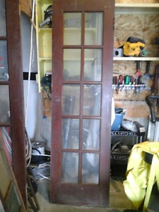 Antique french doors