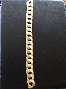 BIG 110g 10k gold bracelet