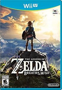 BNIB Zelda Breath of The Wild Wii U