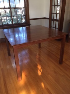Bar height Solid wood dining table-MUST GO THIS WEEKEND