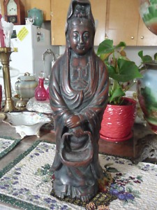 Beautiful Tall Ceramic Buddha