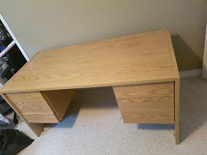 Big heavy desk all solid wood. must pick up