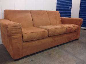 Brown / Orange COUCH - Delivery