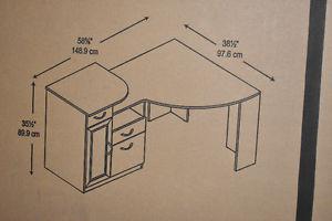 Bush Furniture Corner Desk - New in Box