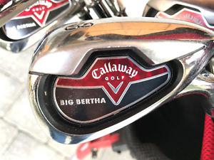 Callaway Golf Clubs and Travel Bag