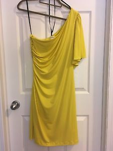 Calvin Klein Yellow Dress Size 12