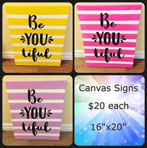 Canvas Signs