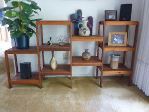 Cedar plant stand, $ & more items