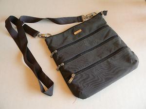 Charcoal Baggallini purse with shoulder strap