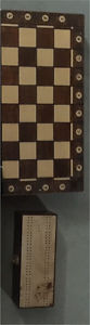 Chess and crib board
