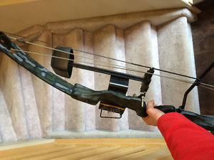 Compound bow.