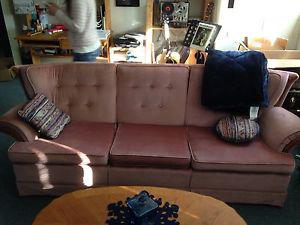 Couch, love seat & chair set