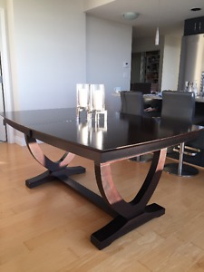 DINING TABLE MAPLE TRESTLE