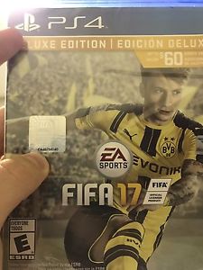 Fifa 17 deluxe edition ps4