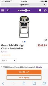 GRACO High Chair