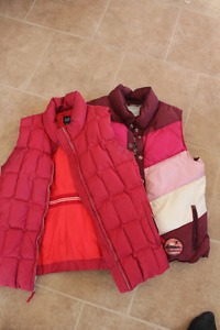 Gap and Old Navy Vests Ladies Size M and L