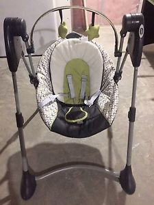 Graco swing by me portable baby swing