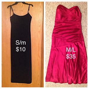 Grad / special ocasion / evening dresses all worn once
