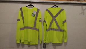 Hi Vis long sleeve t shirts