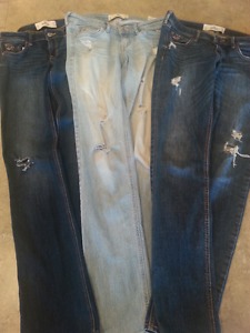 Hollister Jeans 5L 3 pair for $30