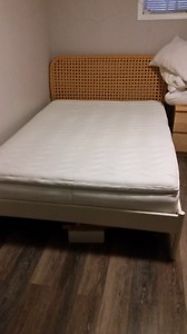 IKEA Bed Frame and mattress. DOUBLE.