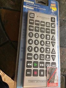 Jumbo universal remote