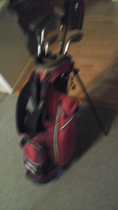 Junior golf set includes stand bag