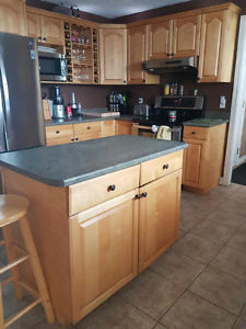 Kitchen cabinets and counter top forsale