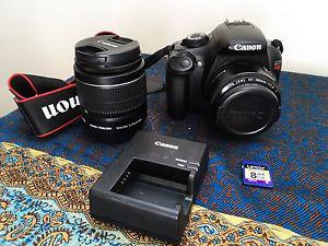 Lightly used Canon t3i with extras