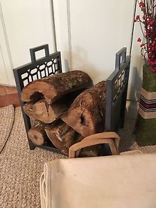 Log Rack and Canvas Carrier