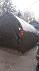 Logishelter tent garage/shed
