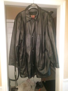 Mens Danier leather jacket size 3XT