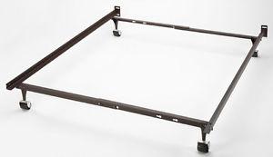 Metal adjustable under-bed metal bed frame