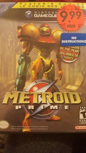 Metroid Prime(No Manual) and Super Smash Bros N64