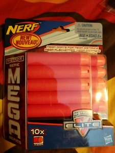 Nerf Mega darts