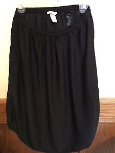 New H&M spring skirt Black Size 6-10