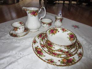 Old Country Rose China Dishes