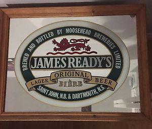 Old James Ready's beer mirror!