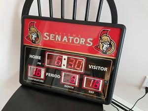 Ottawa Senators Score Clock